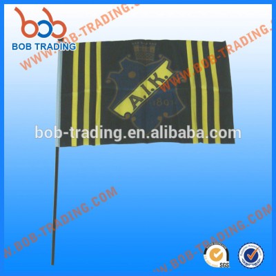 Delicate hand the nations flag Polyester Printing Flag